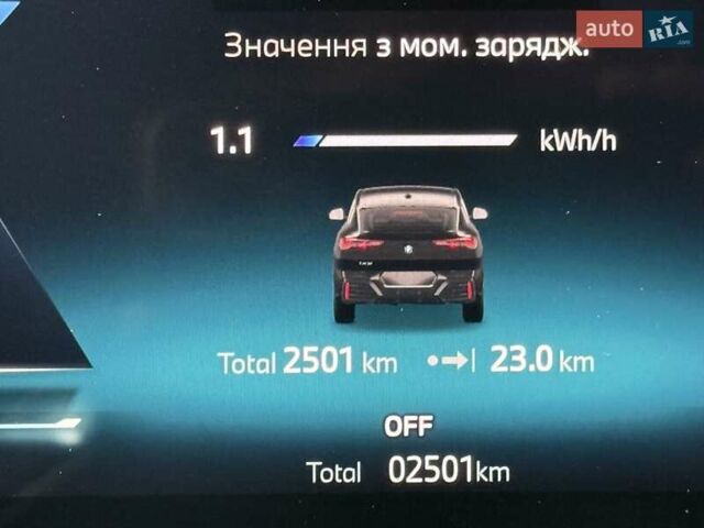Черный БМВ iX2, объемом двигателя 0 л и пробегом 2 тыс. км за 53666 $, фото 18 на Automoto.ua