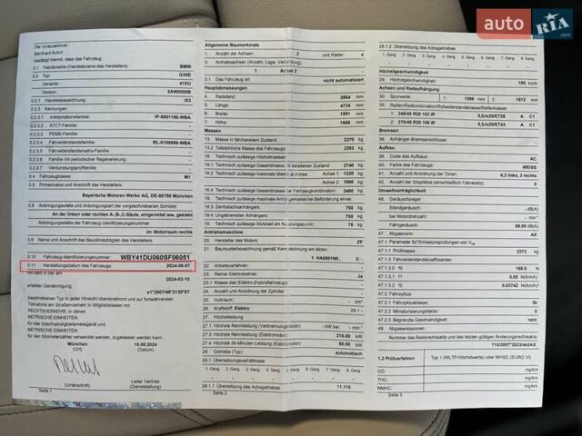 Белый БМВ iX3, объемом двигателя 0 л и пробегом 1 тыс. км за 50500 $, фото 60 на Automoto.ua