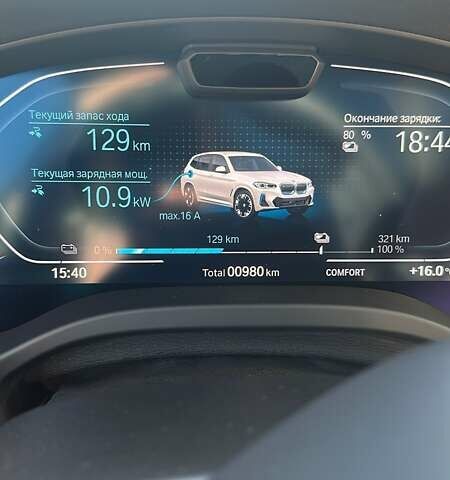 Белый БМВ iX3, объемом двигателя 0 л и пробегом 1 тыс. км за 50500 $, фото 34 на Automoto.ua