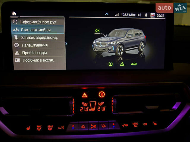 Черный БМВ iX3, объемом двигателя 0 л и пробегом 9 тыс. км за 42000 $, фото 12 на Automoto.ua