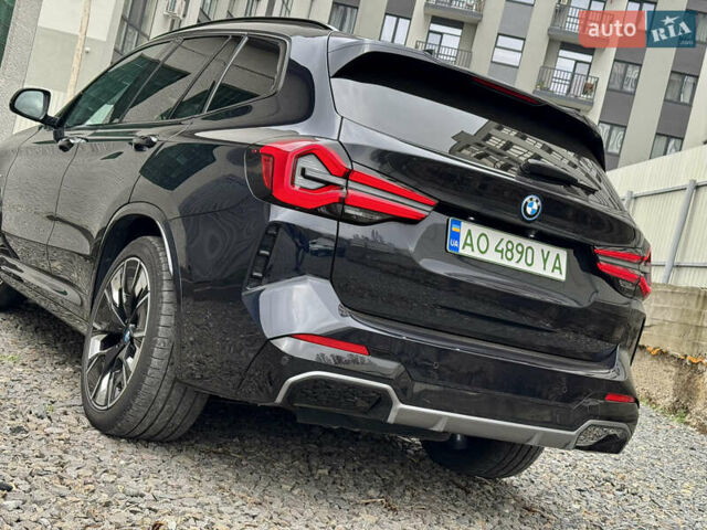 Черный БМВ iX3, объемом двигателя 0 л и пробегом 28 тыс. км за 45000 $, фото 24 на Automoto.ua