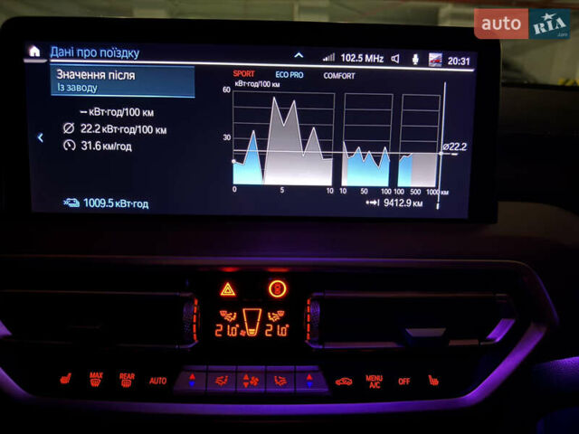 Черный БМВ iX3, объемом двигателя 0 л и пробегом 9 тыс. км за 42000 $, фото 11 на Automoto.ua