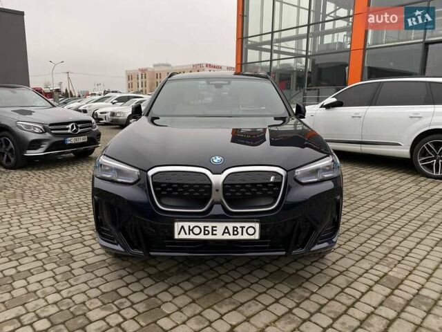 Черный БМВ iX3, объемом двигателя 0 л и пробегом 3 тыс. км за 36900 $, фото 1 на Automoto.ua