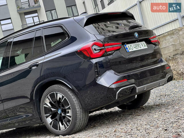 Черный БМВ iX3, объемом двигателя 0 л и пробегом 28 тыс. км за 45000 $, фото 22 на Automoto.ua