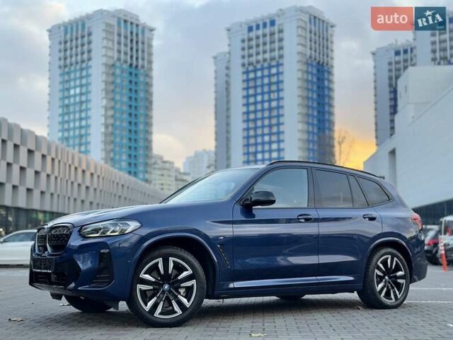 Синий БМВ iX3, объемом двигателя 0 л и пробегом 40 тыс. км за 35900 $, фото 7 на Automoto.ua