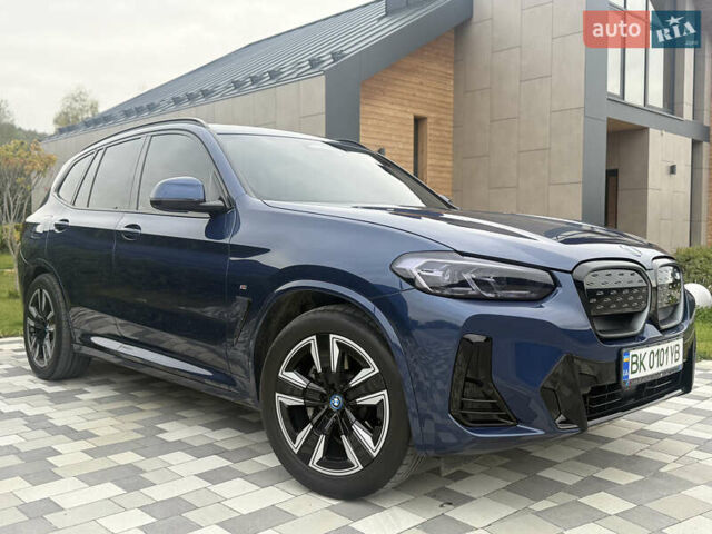 Синій БМВ iX3, об'ємом двигуна 0 л та пробігом 44 тис. км за 42999 $, фото 1 на Automoto.ua