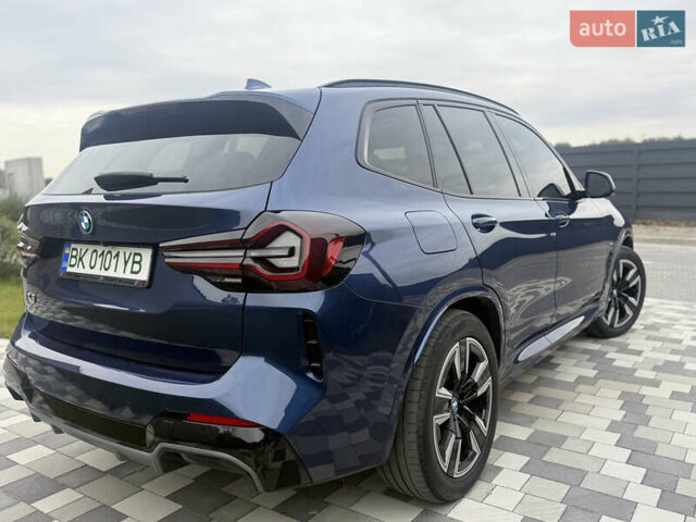 Синій БМВ iX3, об'ємом двигуна 0 л та пробігом 44 тис. км за 42999 $, фото 12 на Automoto.ua