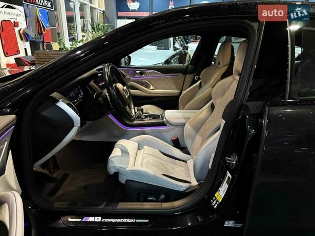 Черный БМВ M8 Gran Coupe, объемом двигателя 4.4 л и пробегом 29 тыс. км за 107000 $, фото 10 на Automoto.ua
