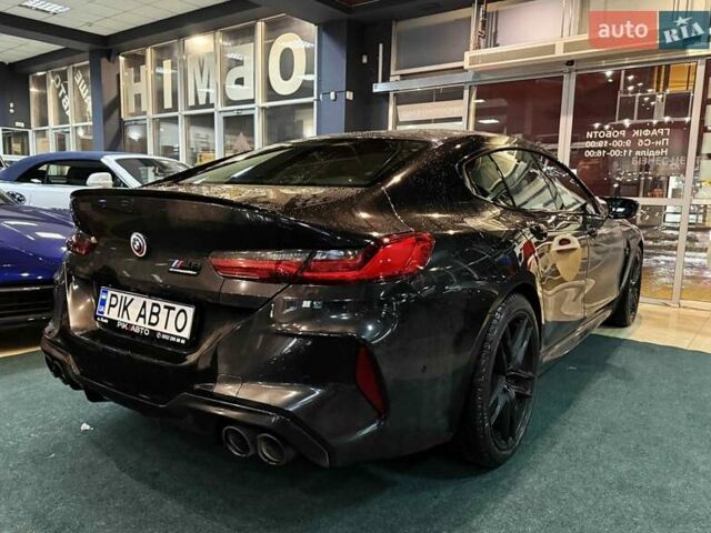 Черный БМВ M8 Gran Coupe, объемом двигателя 4.4 л и пробегом 29 тыс. км за 107000 $, фото 3 на Automoto.ua
