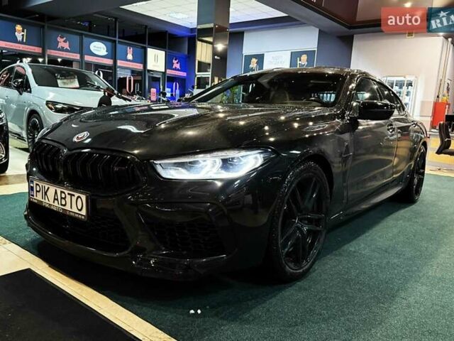 Черный БМВ M8 Gran Coupe, объемом двигателя 4.4 л и пробегом 29 тыс. км за 107000 $, фото 1 на Automoto.ua