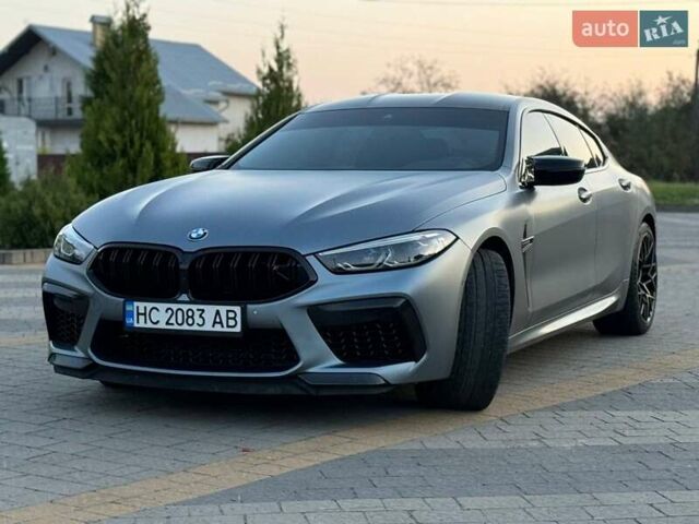 Серый БМВ M8 Gran Coupe, объемом двигателя 4.4 л и пробегом 41 тыс. км за 95000 $, фото 2 на Automoto.ua