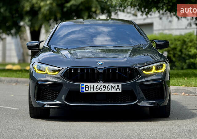 Серый БМВ M8 Gran Coupe, объемом двигателя 4.39 л и пробегом 62 тыс. км за 85000 $, фото 1 на Automoto.ua