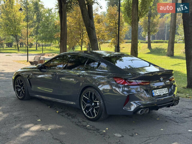 Серый БМВ M8 Gran Coupe, объемом двигателя 4.39 л и пробегом 52 тыс. км за 92000 $, фото 12 на Automoto.ua
