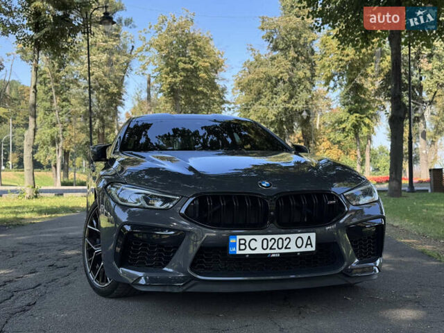 Серый БМВ M8 Gran Coupe, объемом двигателя 4.39 л и пробегом 52 тыс. км за 92000 $, фото 1 на Automoto.ua