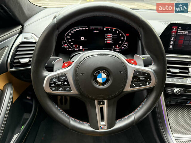 Серый БМВ M8 Gran Coupe, объемом двигателя 4.4 л и пробегом 68 тыс. км за 86000 $, фото 13 на Automoto.ua
