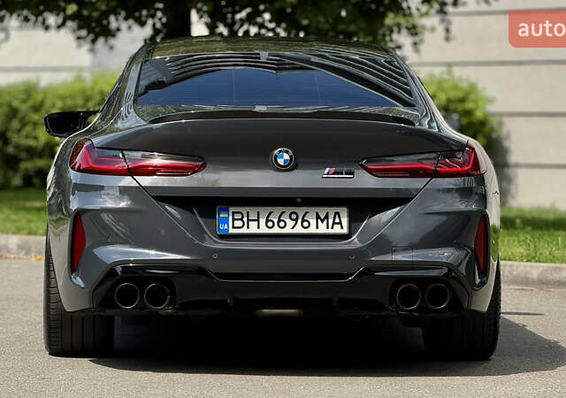 Серый БМВ M8 Gran Coupe, объемом двигателя 4.39 л и пробегом 62 тыс. км за 85000 $, фото 2 на Automoto.ua