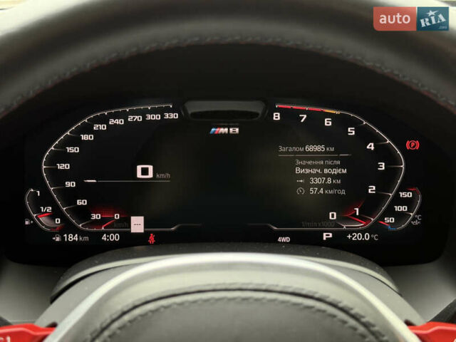 Серый БМВ M8 Gran Coupe, объемом двигателя 4.4 л и пробегом 68 тыс. км за 86000 $, фото 16 на Automoto.ua