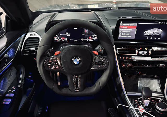Серый БМВ M8 Gran Coupe, объемом двигателя 4.4 л и пробегом 52 тыс. км за 115000 $, фото 17 на Automoto.ua