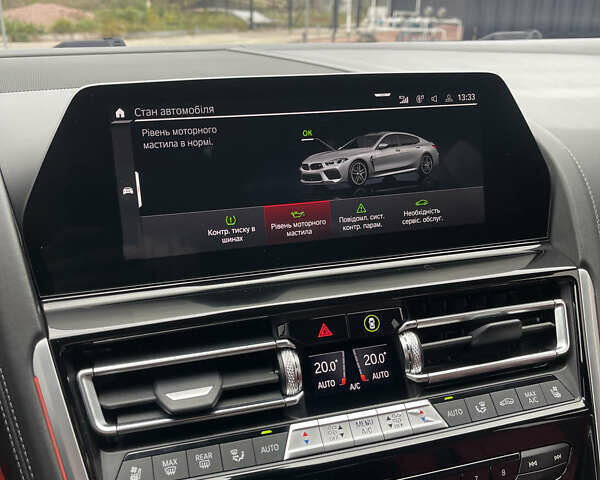 Серый БМВ M8 Gran Coupe, объемом двигателя 4.39 л и пробегом 76 тыс. км за 99500 $, фото 22 на Automoto.ua