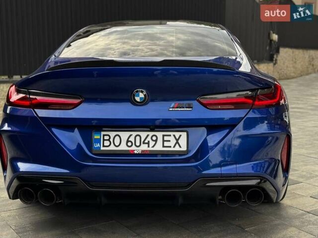 Синий БМВ M8 Gran Coupe, объемом двигателя 4.39 л и пробегом 48 тыс. км за 99000 $, фото 27 на Automoto.ua