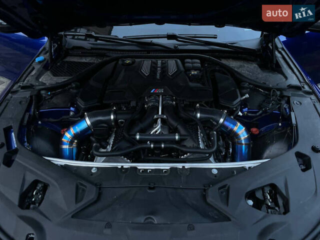 Синий БМВ M8 Gran Coupe, объемом двигателя 4.39 л и пробегом 48 тыс. км за 104000 $, фото 59 на Automoto.ua