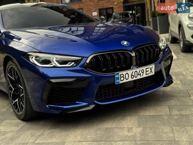 Синий БМВ M8 Gran Coupe, объемом двигателя 4.39 л и пробегом 48 тыс. км за 99000 $, фото 4 на Automoto.ua