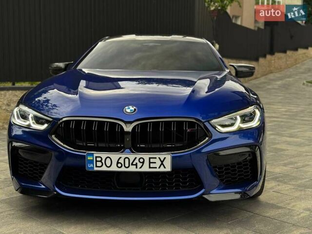 Синий БМВ M8 Gran Coupe, объемом двигателя 4.39 л и пробегом 48 тыс. км за 99000 $, фото 5 на Automoto.ua