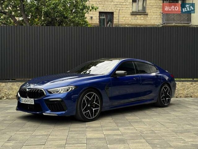 Синий БМВ M8 Gran Coupe, объемом двигателя 4.39 л и пробегом 48 тыс. км за 99000 $, фото 3 на Automoto.ua
