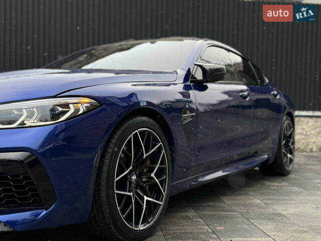 Синий БМВ M8 Gran Coupe, объемом двигателя 4.39 л и пробегом 48 тыс. км за 104000 $, фото 12 на Automoto.ua