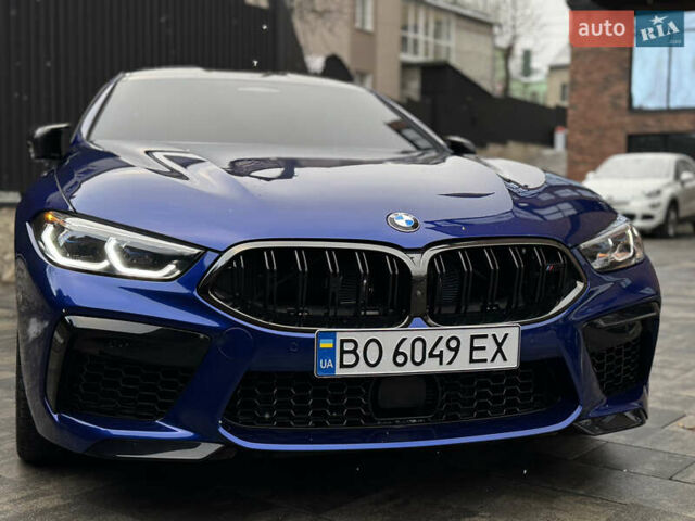 Синий БМВ M8 Gran Coupe, объемом двигателя 4.39 л и пробегом 48 тыс. км за 104000 $, фото 9 на Automoto.ua