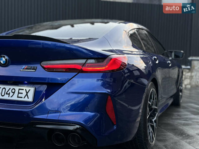 Синий БМВ M8 Gran Coupe, объемом двигателя 4.39 л и пробегом 48 тыс. км за 104000 $, фото 26 на Automoto.ua