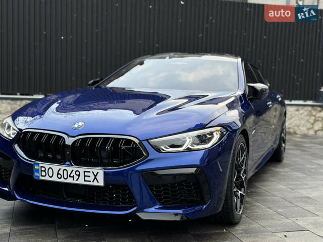 Синий БМВ M8 Gran Coupe, объемом двигателя 4.39 л и пробегом 48 тыс. км за 104000 $, фото 4 на Automoto.ua