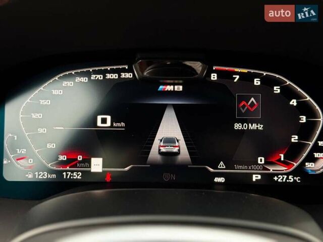 Синий БМВ M8 Gran Coupe, объемом двигателя 4.39 л и пробегом 48 тыс. км за 99000 $, фото 56 на Automoto.ua