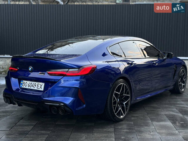 Синий БМВ M8 Gran Coupe, объемом двигателя 4.39 л и пробегом 48 тыс. км за 104000 $, фото 25 на Automoto.ua