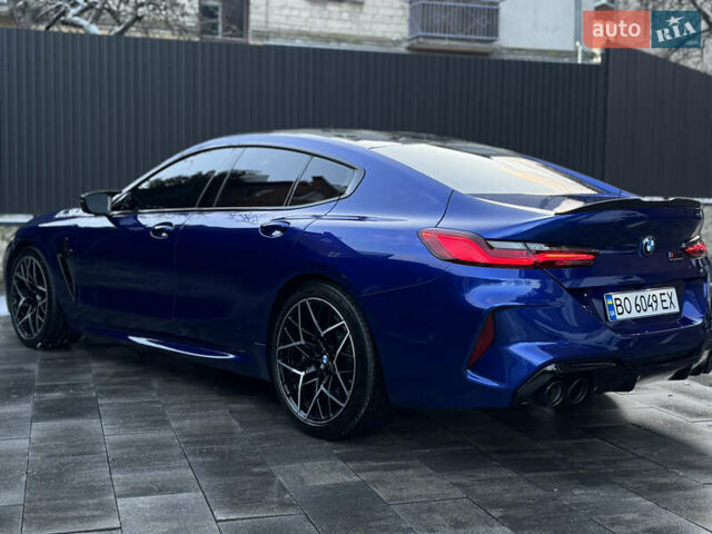 Синий БМВ M8 Gran Coupe, объемом двигателя 4.39 л и пробегом 48 тыс. км за 104000 $, фото 32 на Automoto.ua