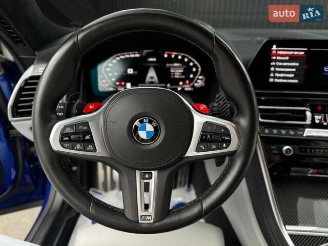 Синий БМВ M8 Gran Coupe, объемом двигателя 4.39 л и пробегом 48 тыс. км за 99000 $, фото 52 на Automoto.ua