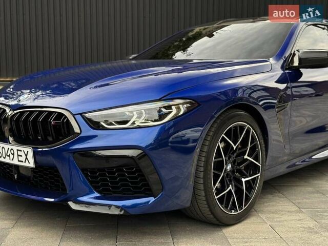 Синий БМВ M8 Gran Coupe, объемом двигателя 4.39 л и пробегом 48 тыс. км за 99000 $, фото 9 на Automoto.ua