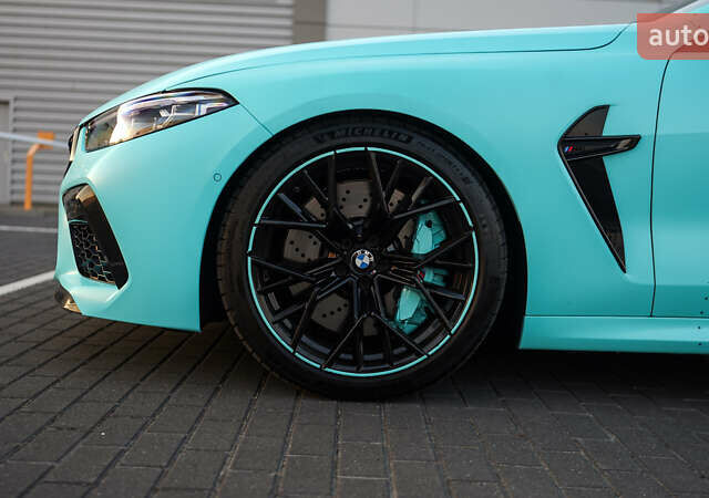 Синий БМВ M8 Gran Coupe, объемом двигателя 4.39 л и пробегом 22 тыс. км за 109000 $, фото 5 на Automoto.ua