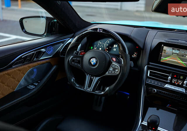 Синий БМВ M8 Gran Coupe, объемом двигателя 4.39 л и пробегом 22 тыс. км за 109000 $, фото 20 на Automoto.ua