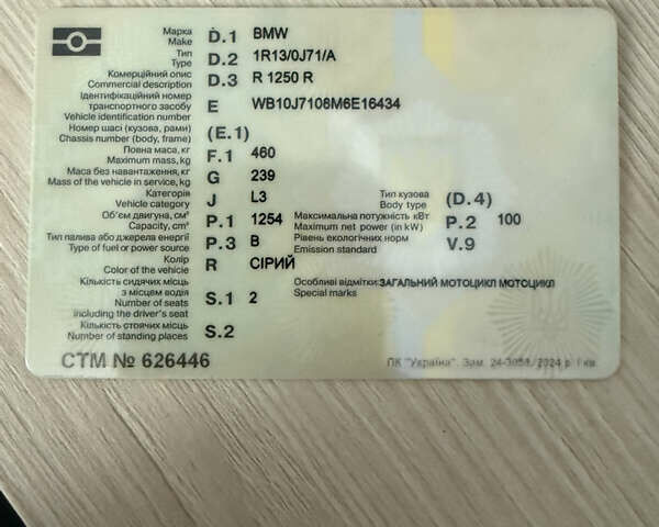 Серый БМВ R 1250R, объемом двигателя 1.25 л и пробегом 16 тыс. км за 18000 $, фото 21 на Automoto.ua
