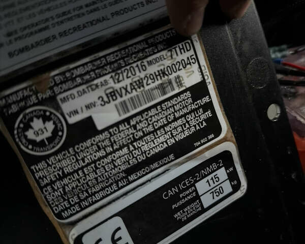 БРП Кан Ам, объемом двигателя 1 л и пробегом 2 тыс. км за 14500 $, фото 24 на Automoto.ua