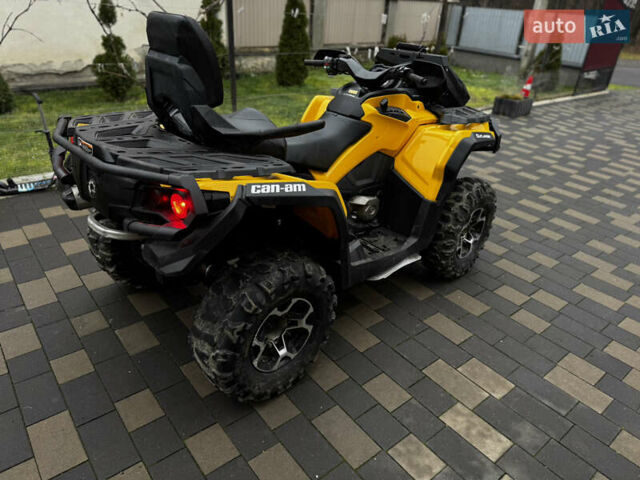 Желтый БРП Аутлендер, объемом двигателя 0.65 л и пробегом 11 тыс. км за 9500 $, фото 2 на Automoto.ua