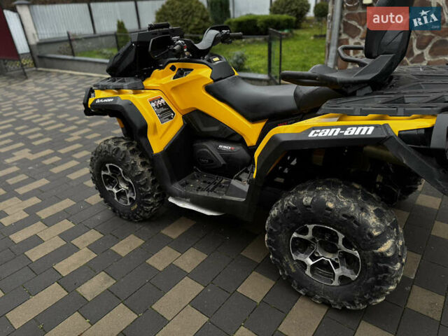 Желтый БРП Аутлендер, объемом двигателя 0.65 л и пробегом 11 тыс. км за 9500 $, фото 3 на Automoto.ua