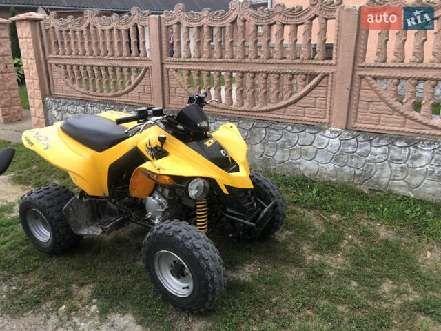 Желтый БРП DS 250, объемом двигателя 0.25 л и пробегом 800 тыс. км за 2800 $, фото 2 на Automoto.ua