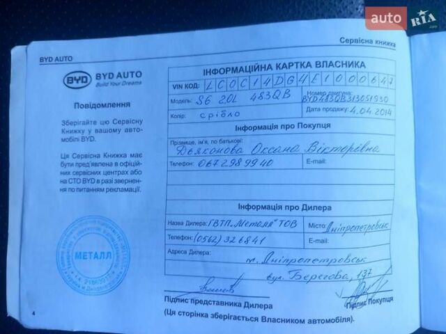 Сірий БІД С6, об'ємом двигуна 1.99 л та пробігом 72 тис. км за 6999 $, фото 17 на Automoto.ua