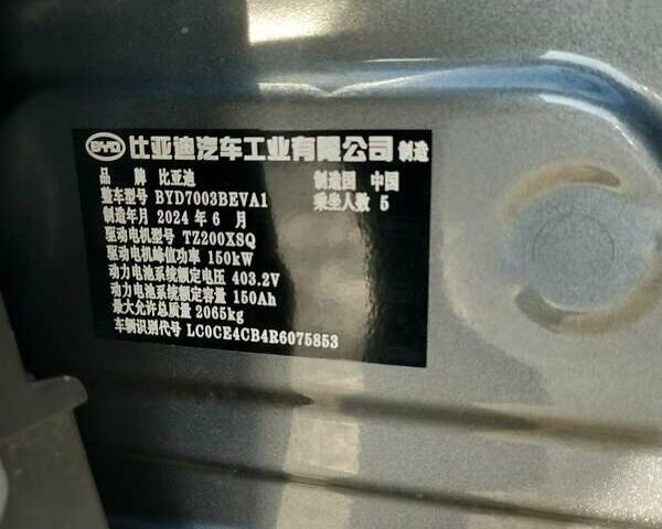 Серый БИД Yuan Plus, объемом двигателя 0 л и пробегом 6 тыс. км за 19490 $, фото 10 на Automoto.ua