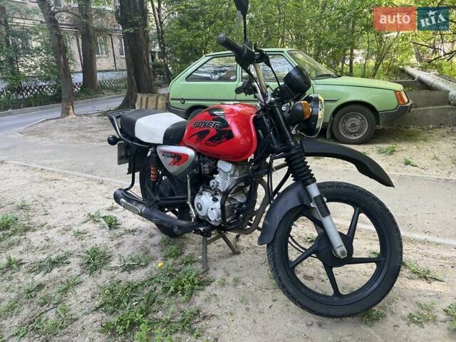 Красный Баджадж Boxer 125X, объемом двигателя 0.12 л и пробегом 55 тыс. км за 624 $, фото 2 на Automoto.ua