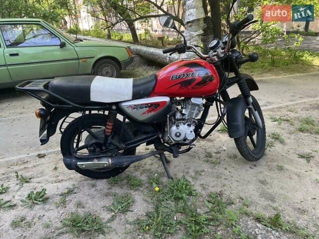 Красный Баджадж Boxer 125X, объемом двигателя 0.12 л и пробегом 55 тыс. км за 624 $, фото 3 на Automoto.ua