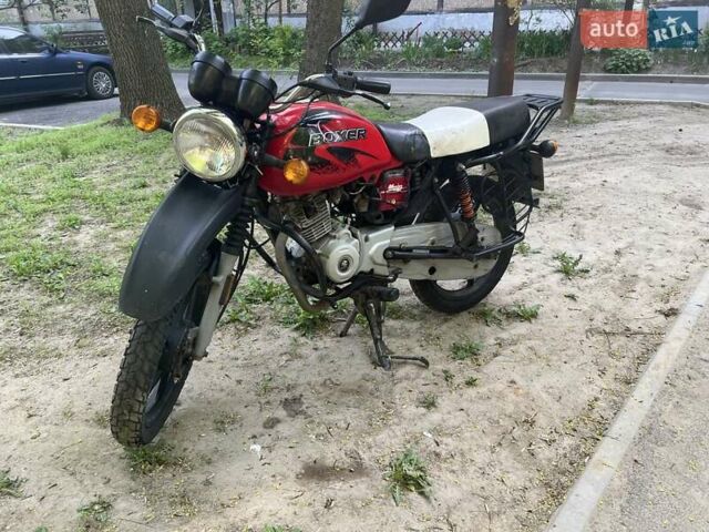 Красный Баджадж Boxer 125X, объемом двигателя 0.12 л и пробегом 55 тыс. км за 624 $, фото 1 на Automoto.ua