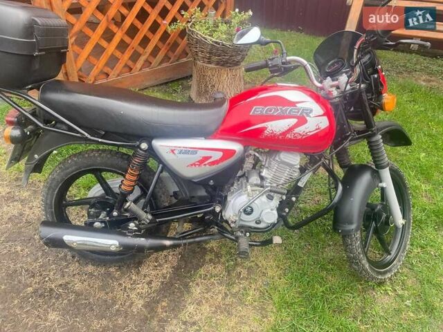 Красный Баджадж Boxer 125X, объемом двигателя 0.12 л и пробегом 8 тыс. км за 803 $, фото 4 на Automoto.ua